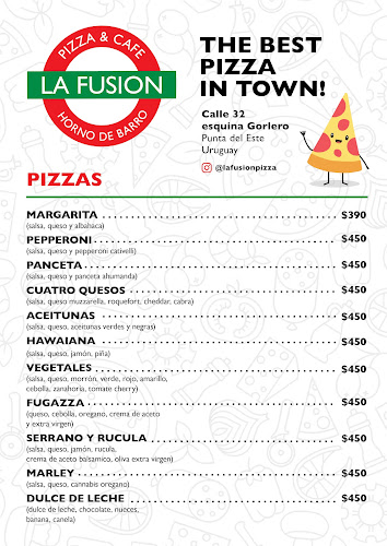 Opinii despre La Fusión Pizza & Café în Punta del Este - Gastronomía y hostelería