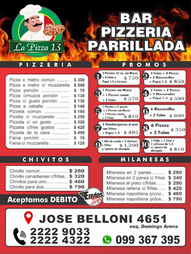 La Pizza 13
