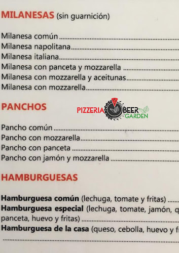 PIZZERIA BEER GARDEN - Melo