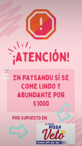 Opinii despre Pizza VETO în Paysandú - Gastronomía y hostelería
