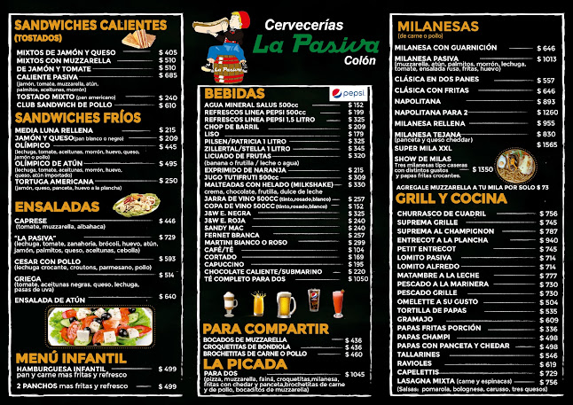 Opinii despre La Pasiva Colón în Montevideo - Gastronomía y hostelería