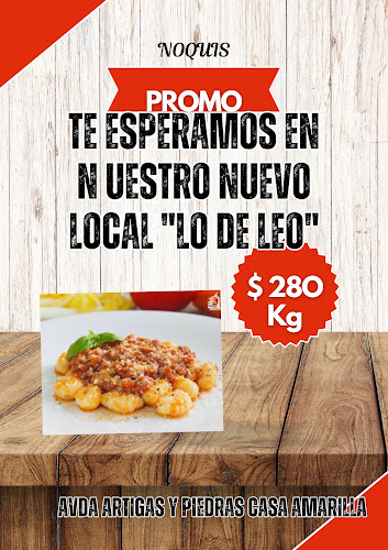 Opinii despre Pastas Lo De Leo în Piriápolis - Gastronomía y hostelería