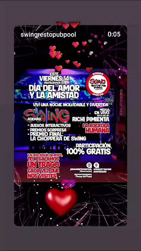 Opinii despre Swing Resto Bar Pool în Montevideo - Gastronomía y hostelería