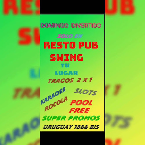 Opinii despre Swing Resto Bar Pool în Montevideo - Gastronomía y hostelería