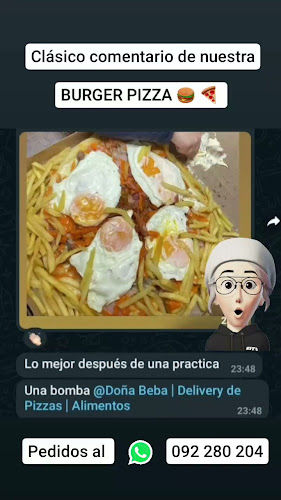 Opinii despre Pizzeria DOÑA BEBA | Delivery Pizza în Florida - Gastronomía y hostelería