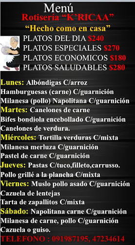 K'RICAA HAMBURGESAS Y ROTISERIA - Gastronomía y hostelería