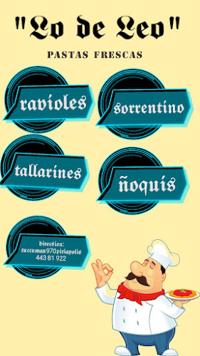 Pastas Lo De Leo - Gastronomía y hostelería