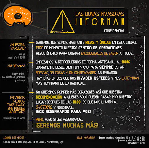 DONUT CITY Parque Batlle - Café / Take away - Montevideo