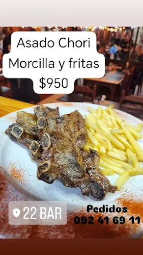 Opinii despre Restorán 22 Bar Atlántida în Atlántida - Gastronomía y hostelería