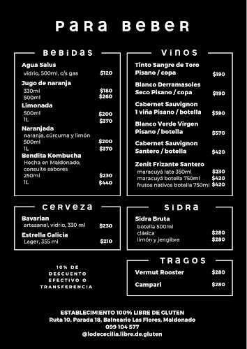 Lo de Cecilia - Gastronomía y hostelería