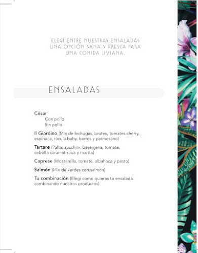 IL GIARDINO - Gastronomía y hostelería