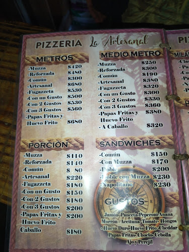Opinii despre Pizzería La Artesanal în Ciudad del Plata - Gastronomía y hostelería