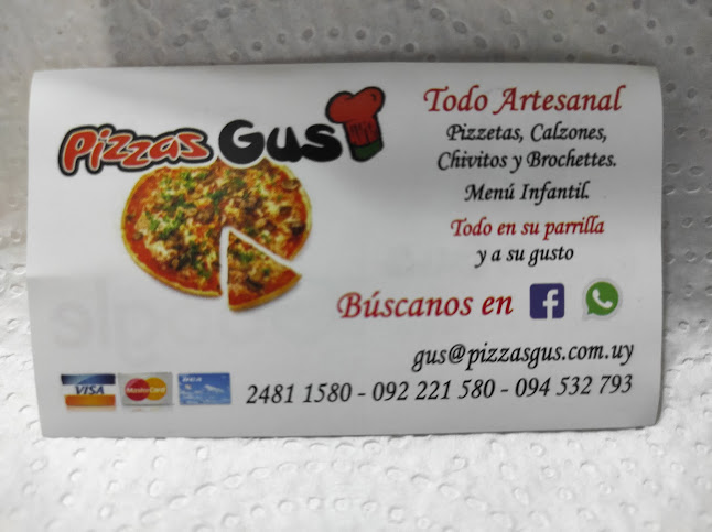 Opinii despre Pizzas Gus - Servicio De Catering în Montevideo - Gastronomía y hostelería