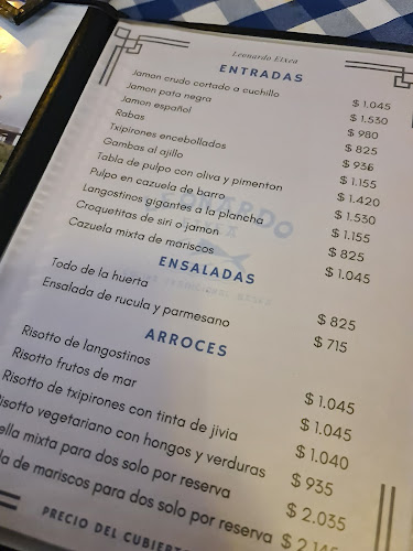 Leonardo Etxea - Gastronomía y hostelería