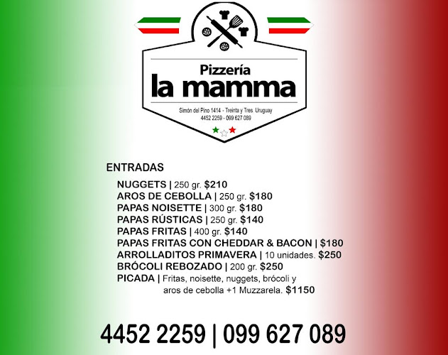 Opinii despre Pizzería La Mamma în Treinta y Tres - Gastronomía y hostelería