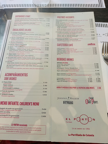 Comentarii opinii despre Parrillada El Portón