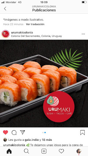 URUMAKI SUSHI Y COCINA - Delivery o takeaway - - Col. del Sacramento
