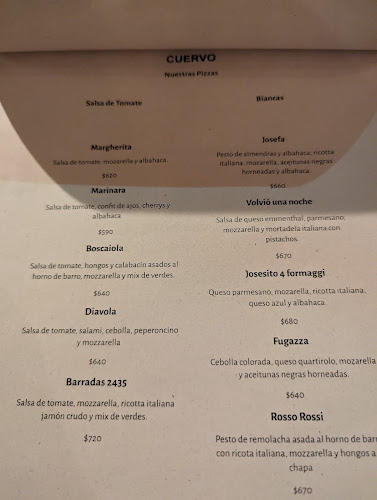 Restaurante Cuervo - Ciudad de la Costa