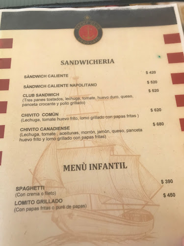 Yacht Club Uruguayo Restaurante - Gastronomía y hostelería
