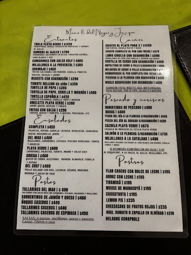 Restaurant “Lo del Negro y Jaque” - Gastronomía y hostelería