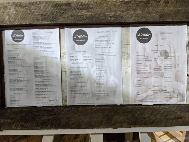 Opinii despre L'Atelier Restaurant în Punta del Este - Gastronomía y hostelería