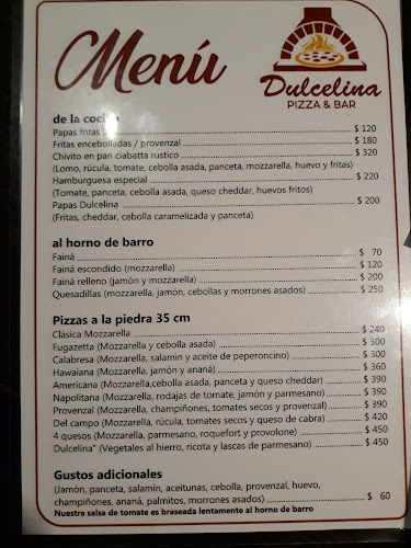 Opinii despre Dulcelina Pizza&Bar în La Paloma - Gastronomía y hostelería
