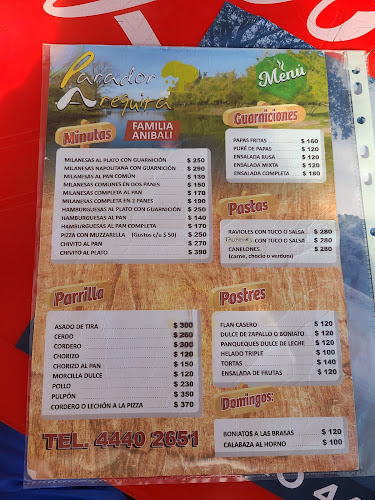 Parador Arequita - Gastronomía y hostelería