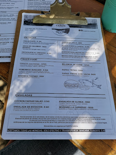 Puerto Cañon River Bar