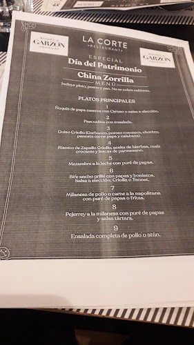 Opinii despre La Corte Restaurant în Montevideo - Gastronomía y hostelería