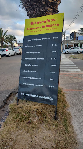 Restaurante La Ballena - La Paloma