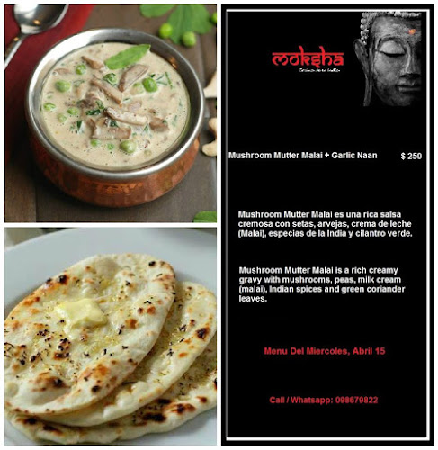 Moksha Cocina de la India - Gastronomía y hostelería