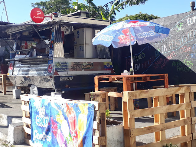 EL SABOR COLOMBIANO carrito de hamburguesa