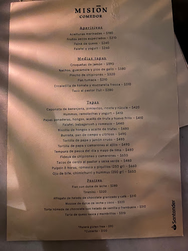 Misión Comedor - Gastronomía y hostelería