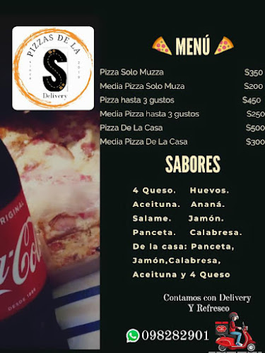 Pizzas de la S - Rivera