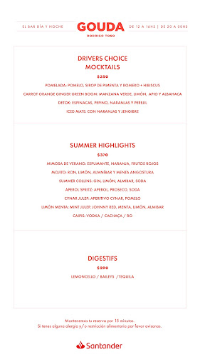 Gouda restaurante - Gastronomía y hostelería