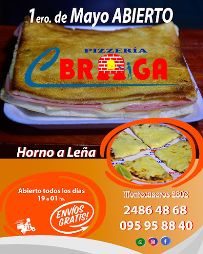 Comentarii opinii despre Pizzería Braga (La Blanqueada)
