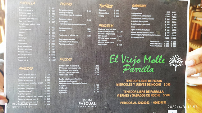 Parrillada el Viejo Molle - Pando
