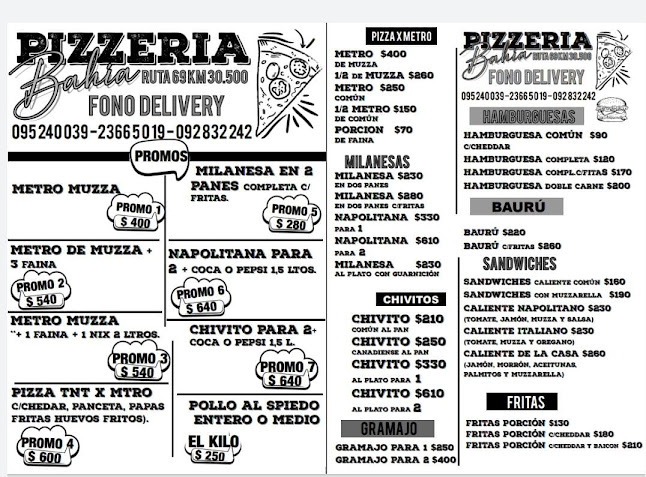 Bahía Pizzeria y Chiviteria!!!