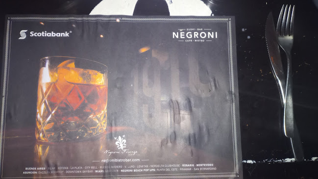 Negroni - Gastronomía y hostelería