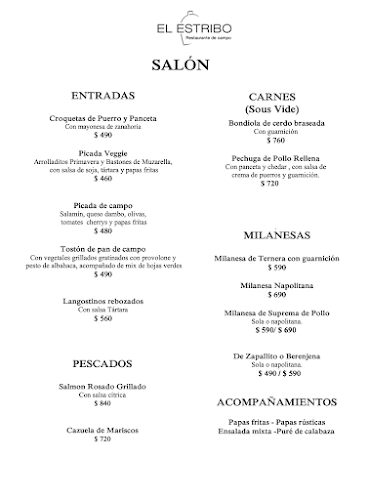 Restaurante el Estribo - Canelones