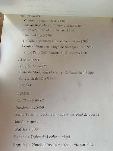 Mostrador Santa Teresita - Gastronomía y hostelería