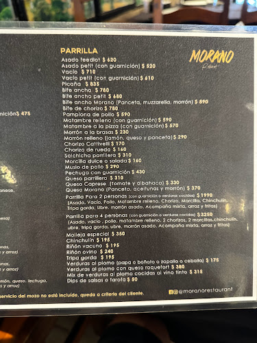 Morano Restaurant - Rivera