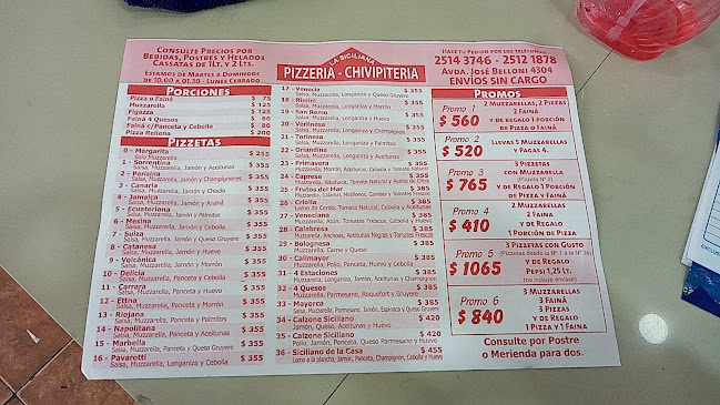 La Siciliana - Pizzería - Montevideo