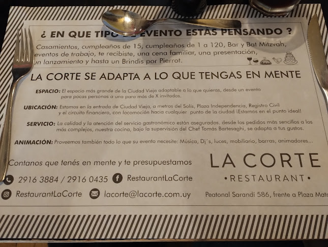 La Corte Restaurant - Montevideo