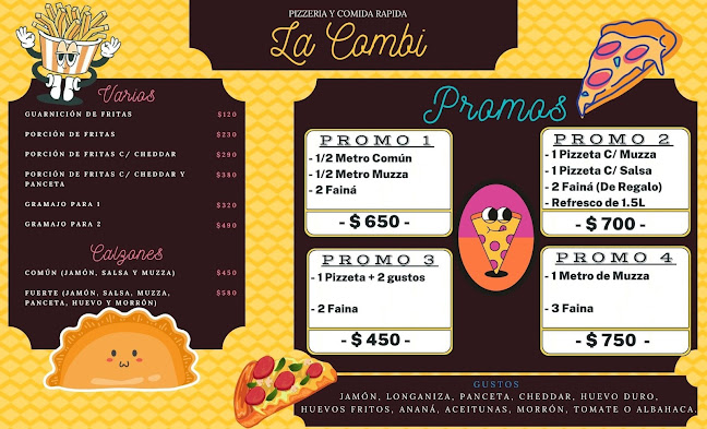 Opinii despre La Combi Pizzería în Montevideo - Gastronomía y hostelería