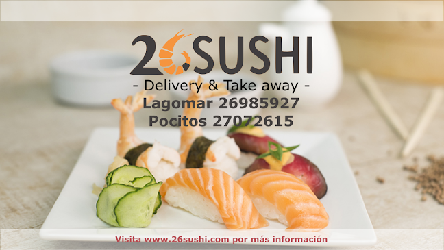 26 Sushi - Ciudad de la Costa