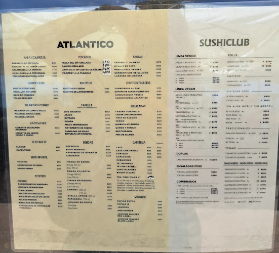 Atlantico - Gastronomía y hostelería