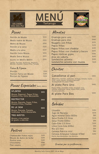 Opinii despre Pizzeria Tartaruga în Las Piedras - Gastronomía y hostelería