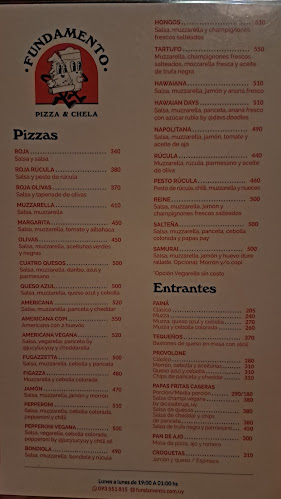 Fundamento Pizza Cordón - Montevideo