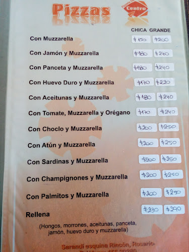 Pizzería del Centro - Gastronomía y hostelería